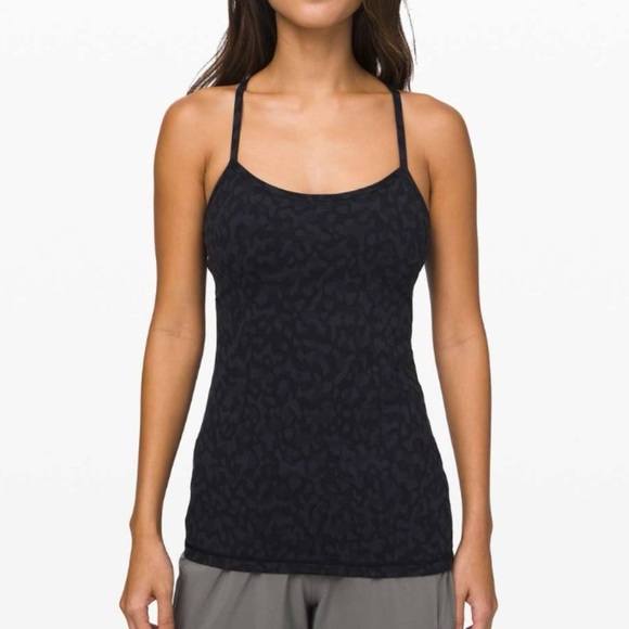 Lululemon Power Y Tank *Luon Formation Camo Deep Coal Multi 10 - Picture 6 of 13